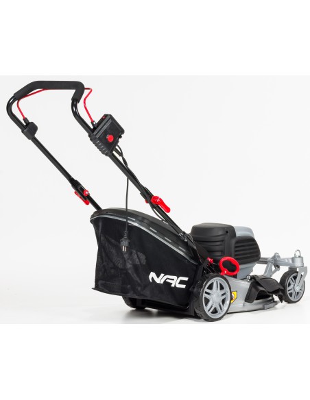 Mocna kosiarka elektryczna NAC LE18-46-SIR-JR 1800W - Kosiarki elektryczne NAC Mocna kosiarka elektryczna NAC LE18-46-SIR-JR 1800W 5902490741867 9