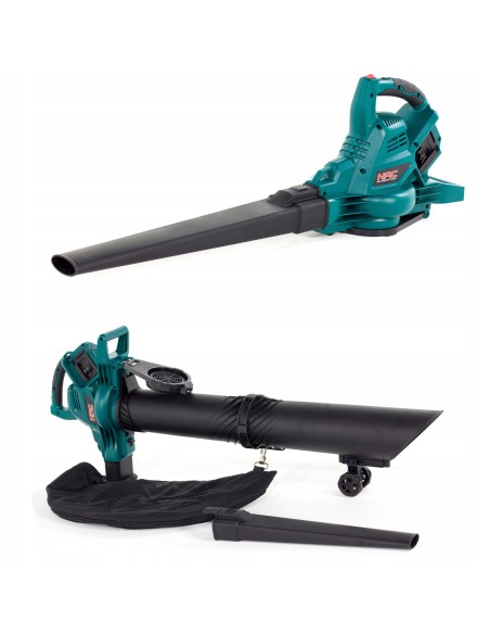 Bezprzewodowy odkurzacz akumulatorowy z funkcją dmuchawy NAC VBB-BL-LI-2×20V 5900607539802