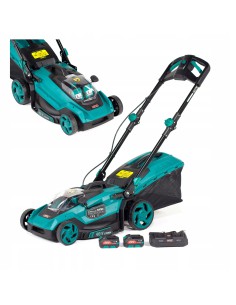 Wygodna kosiarka akumulatorowa NAC 40V LB-2B40-40-2x20V z dwoma akumulatorami oraz podwójną ładowarką 5900607539741
