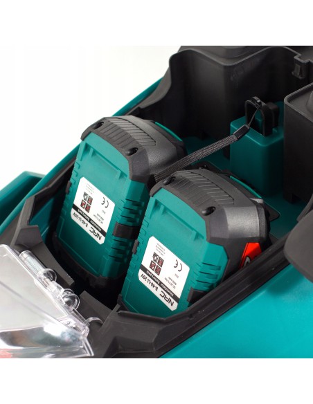 Wygodna kosiarka akumulatorowa NAC 40V LB-2B40-40-2x20V z dwoma akumulatorami oraz podwójną ładowarką 5900607539741 10
