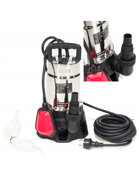 Funkcjonalna pompa zatapialna do brudnej wody NAC SPE100HI-L 1000W 5902490742611