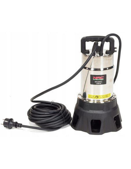 Funkcjonalna pompa zatapialna do brudnej wody NAC SPE100HI-L 1000W 5902490742611 2