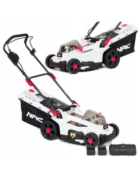Funkcjonalna kosiarka akumulatorowa NAC LB36-37-2B30-S z dwoma akumulatorami i ładowarką 5902490741768 2
