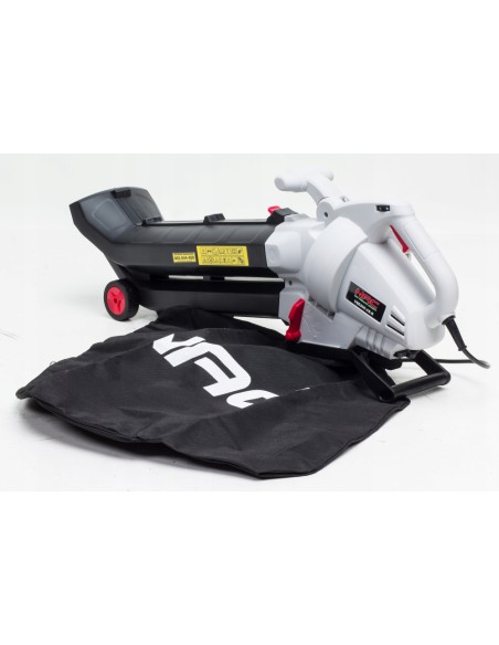 Kompaktowy odkurzacz elektryczny ogrodowy dmuchawa NAC VBE300-AS-G 5902067855959 9