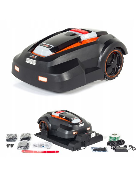 Bezpieczny automatyczny robot koszący do trawy NAC RLM1500G2-NG 5900607533527