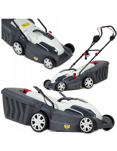 Cicha kosiarka elektryczna NAC LE16-38-PB-KC z zabezpieczeniem termicznym - Kosiarki elektryczne NAC Cicha kosiarka elektryczna NAC LE16-38-PB-KC z zabezpieczeniem termicznym 5902067856406