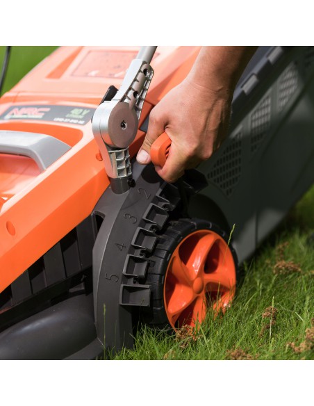 Wytrzymała kosiarka akumulatorowa NAC LB40-37-B40-NG z akumulatorem i ładowarką 5902067856703 10