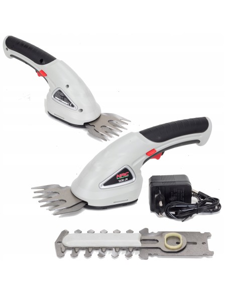 Poręczne nożyce akumulatorowe do cięcia trawników i krzewów NAC TA36-JN z akumulatorem oraz ładowarką 5907510483222