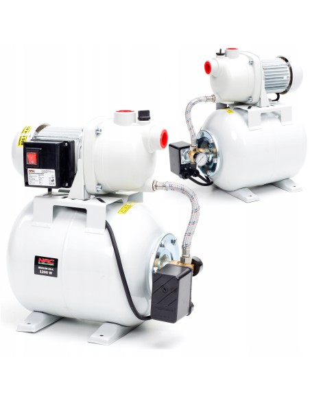 Efektywny hydrofor ogrodowy NAC BSE120-19-K 1200W, 19L 5902067855614