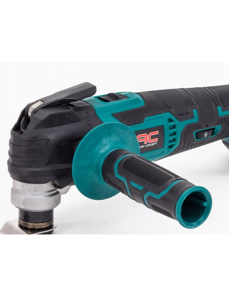 Wielofunkcyjne narzędzie oscylacyjne akumulatorowe NAC MT-LI-ST-20V z akumulatorem 2Ah i ładowarką 5902490747234 8