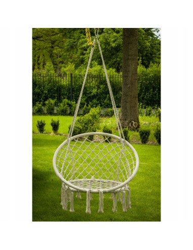 Boho huśtawka, wiszący fotel ogrodowy Meven Home & Garden 60 cm 5902490743984 4