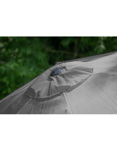 PARASOL OGRODOWY PLAŻOWY ŁAMANY ŚR.270 CM SZARY 5902490786738 6
