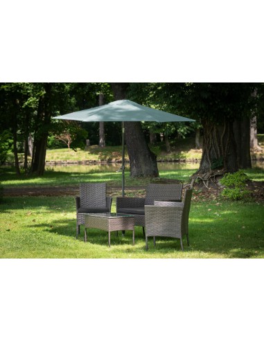 PARASOL OGRODOWY PLAŻOWY ŁAMANY ŚR.270 CM MORSKI 5902490786615 3