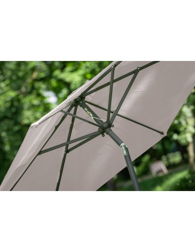 PARASOL OGRODOWY PLAŻOWY ŁAMANY ŚR.270 CM BEŻOWY 5902490786752 7