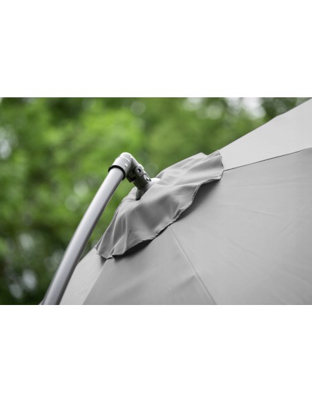 PARASOL Z WYSIĘGNIKIEM OGRODOWY SZARY 300X250CM 5902490786769 3