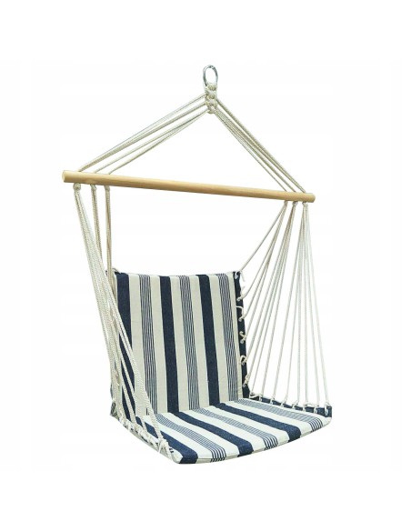 Praktyczny fotel wiszący, krzesło brazylijskie Bluebay Rem Meven 55 × 48 × 50/110 cm 5900607533886