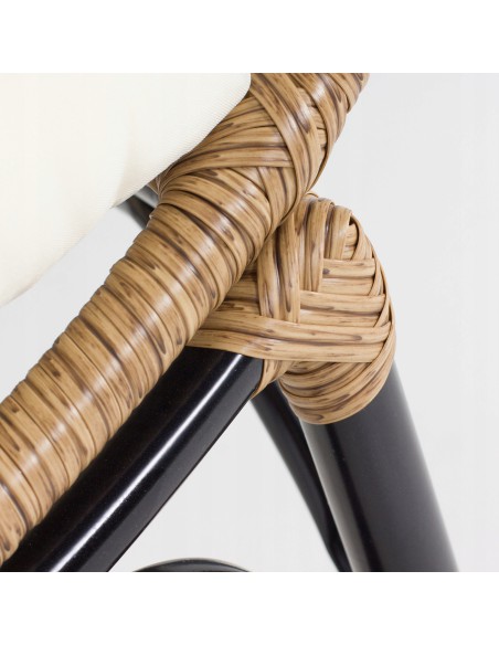 Technorattanowy fotel ogrodowy kokon ALESSIA Meven 112 × 93 × 152 cm - Fotele i leżaki Technorattanowy fotel ogrodowy kokon ALESSIA Meven 112 × 93 × 152 cm 5902490781443 7