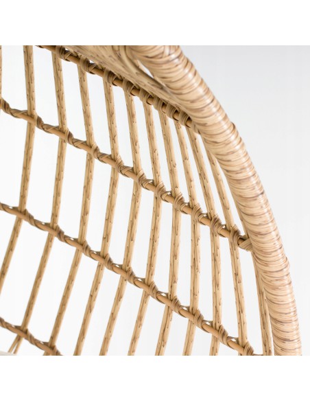 Technorattanowy fotel ogrodowy kokon ALESSIA Meven 112 × 93 × 152 cm - Fotele i leżaki Technorattanowy fotel ogrodowy kokon ALESSIA Meven 112 × 93 × 152 cm 5902490781443 12