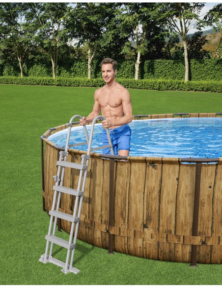 Duży basen ogrodowy na stelażu Bestway Power Steel Vista Series 549x122 cm 6941607311530 8