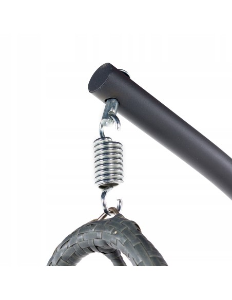 Nowoczesny fotel podwieszany kokon huśtawka ROMINA Meven 105 × 195 cm 5902490744301 8