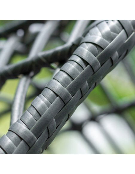 Nowoczesny fotel podwieszany kokon huśtawka ROMINA Meven 105 × 195 cm 5902490744301 11