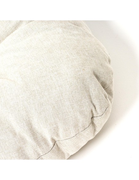 Estetyczna poduszka na fotel podwieszany zagłówek + siedzisko Prima Linen Meven kremowa 5900607535798 3