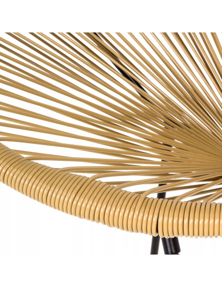 Rattanowy zestaw mebli balkonowych ACAPULCO Meven 2 x fotel + stolik 5900607534296 7