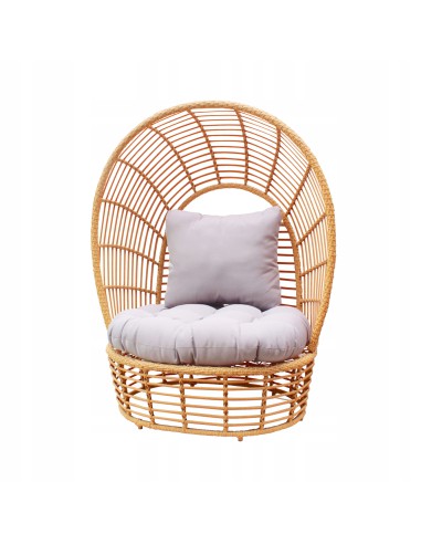 FOTEL OGRODOWY, BALKON, KOKON XXL, RATTAN DELUXE -