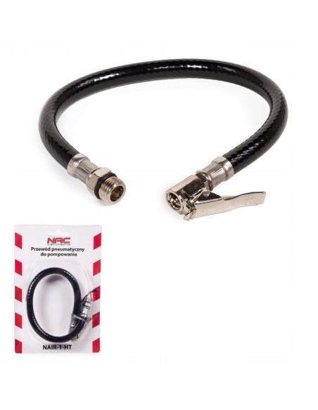 Wytrzymały wąż do pompowania kół NAC NAIR-1-HT 34 cm 5902490787513