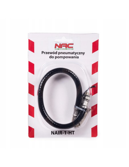 Wytrzymały wąż do pompowania kół NAC NAIR-1-HT 34 cm 5902490787513 3