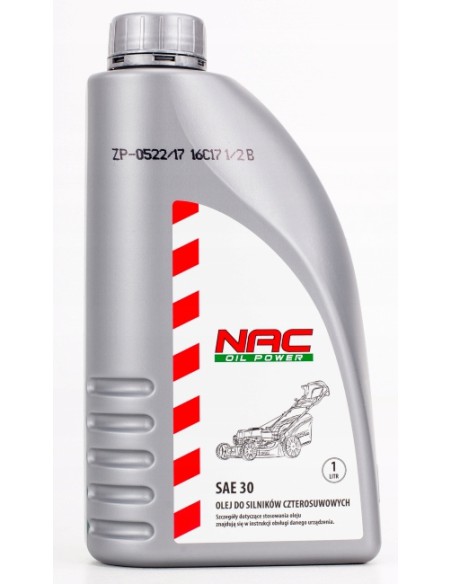 Skuteczny olej do silników czterosuwowych NAC SAE30 1L 5900607533947 3
