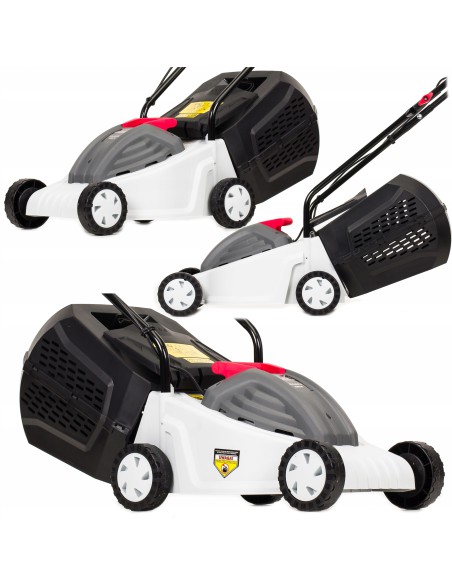 Zwrotna kosiarka elektryczna NAC LE12-32-PI-J - Kosiarki elektryczne NAC Zwrotna kosiarka elektryczna NAC LE12-32-PI-J 5902067856291