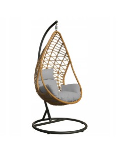 Stylowy fotel podwieszany kokon ROMINA Meven 105 × 195 cm 5902490785113