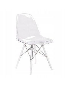 KRZESŁO SKANDYNAWSKIE TRANSPARENTNE SPIRITO 5902490787322