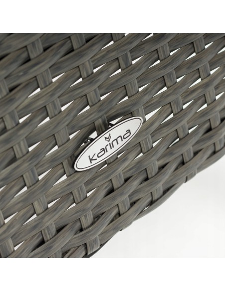 Funkcjonalny zestaw mebli ogrodowych Meven 2 x fotel + 2 x pufa + sofa + stół 5902490785335 10