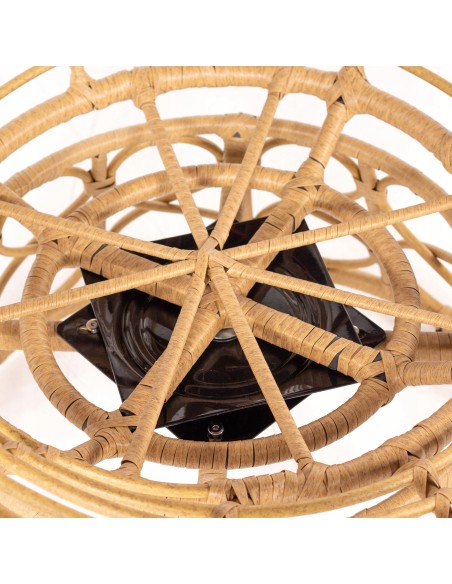 Okrągły fotel ogrodowy obracany Orion Meven beżowy, 94 x 82 x 53/93 cm 5902490745445 15