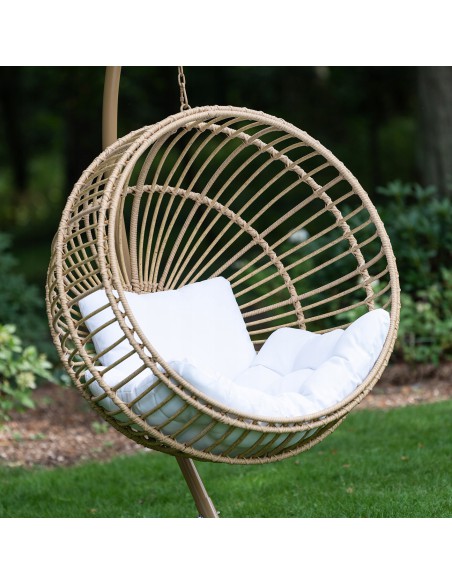 Okrągły fotel podwieszany, kokon STELLA Meven 105 × 195 cm - Fotele podwieszane Okrągły fotel podwieszany, kokon STELLA Meven 105 × 195 cm 5900607539987 7