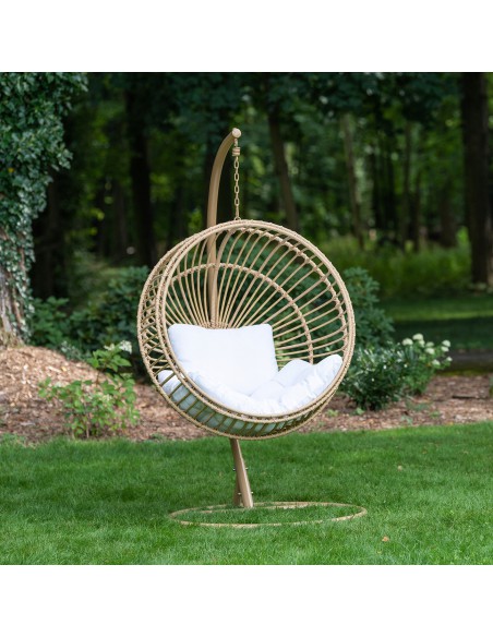 Okrągły fotel podwieszany, kokon STELLA Meven 105 × 195 cm - Fotele podwieszane Okrągły fotel podwieszany, kokon STELLA Meven 105 × 195 cm 5900607539987 9