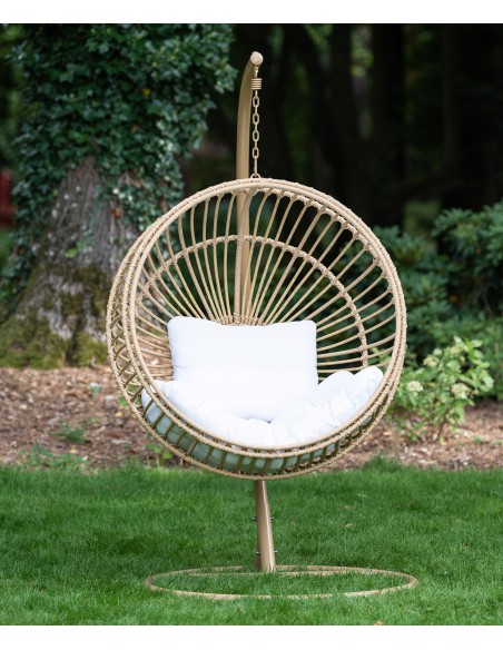 Okrągły fotel podwieszany, kokon STELLA Meven 105 × 195 cm - Fotele podwieszane Okrągły fotel podwieszany, kokon STELLA Meven 105 × 195 cm 5900607539987 10
