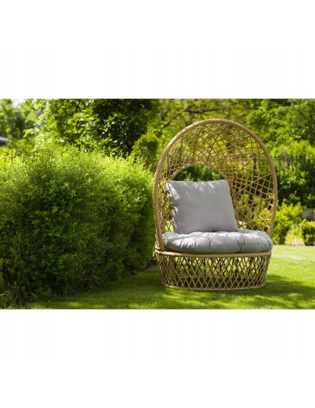 Stylowy fotel ogrodowy St. Tropez Meven beżowy, 115x82x144cm 5900607534258 2