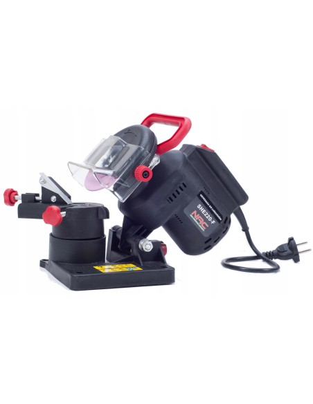 Niezawodna elektryczna ostrzałka do łańcuchów pił spalinowych i elektrycznych NAC SHE220-F, 220 W 5902067855430