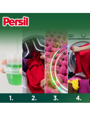 Żel do prania ubrań kolorowych Persil Deep Clean Color 3.96L 88 prań 9000101566086 4