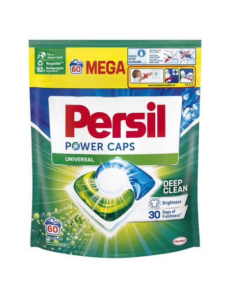 Efektywne kapsułki do prania Persil Power Caps 60 prań 9000101804263
