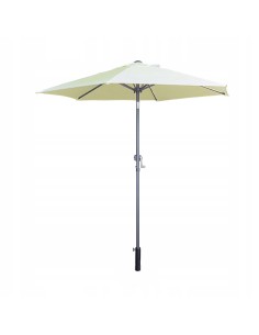 PARASOL OGRODOWY PLAŻOWY ŁAMANY ŚR.210 ECRU 5902490786868