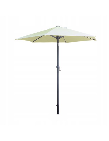 PARASOL OGRODOWY PLAŻOWY ŁAMANY ŚR.210 ECRU 5902490786868