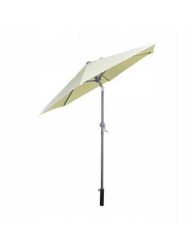 PARASOL OGRODOWY PLAŻOWY ŁAMANY ŚR.210 ECRU 5902490786868 2