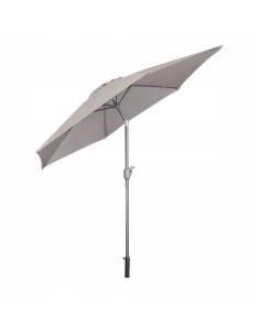 PARASOL OGRODOWY PLAŻOWY ŁAMANY ŚR.270 CM BEŻOWY 5902490786752 2