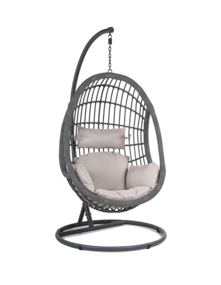 Ergonomiczny fotel podwieszany Mia Simple Meven szary 5902490743946