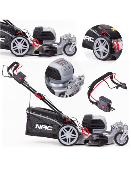 Skrętna kosiarka elektryczna NAC LE18-51-SIR-JR 1800W z napędem 5907510483741