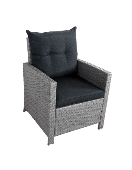 Ogrodowy zestaw mebli PUERTO Meven ciemnoszary, 6 elementów 5905842510012 8